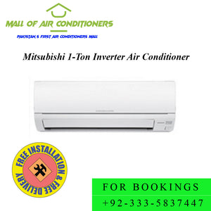 MITSUBISHI 1.0 TON HEAT & COOL INVERTER