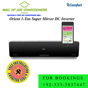 Orient 1 Ton Super Mirror DC Inverter AC Gold Fin